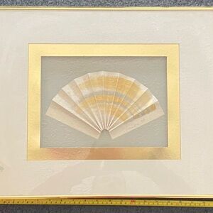 Heavy Quality Frame Picture of a Seashell Signed By The Author. 19 X 16